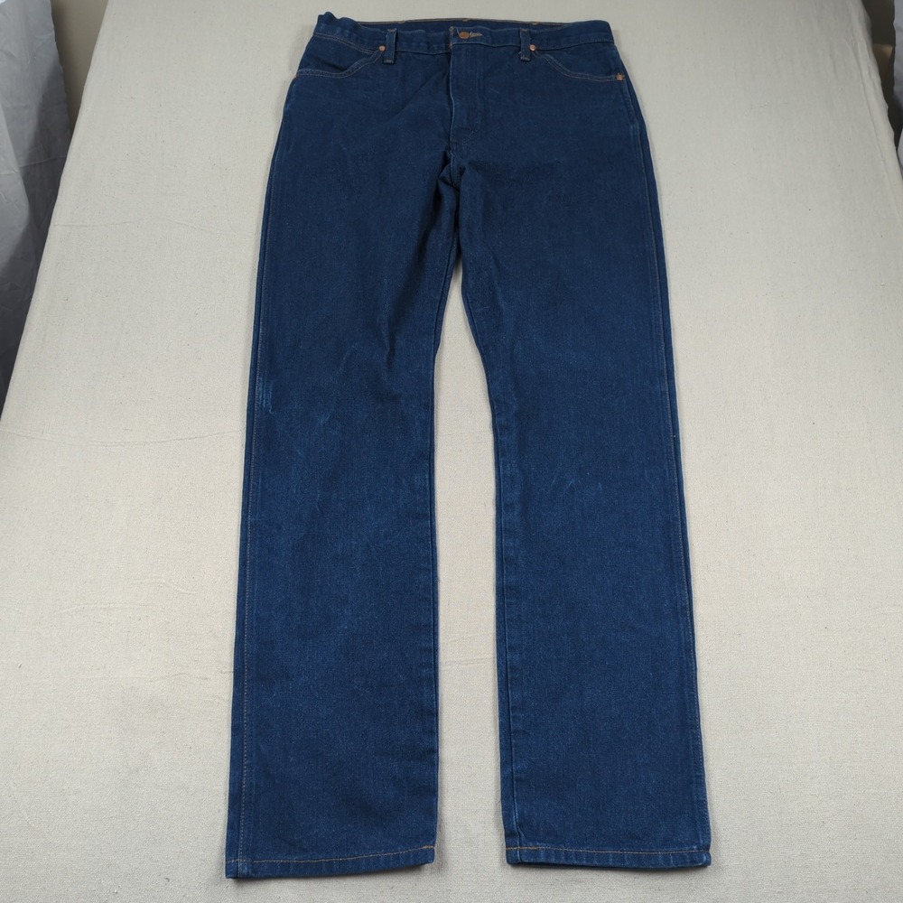 Wrangler Jeans Mens 38x36 Blue Western Cowboy Cut 13MWZ Rodeo Rancher